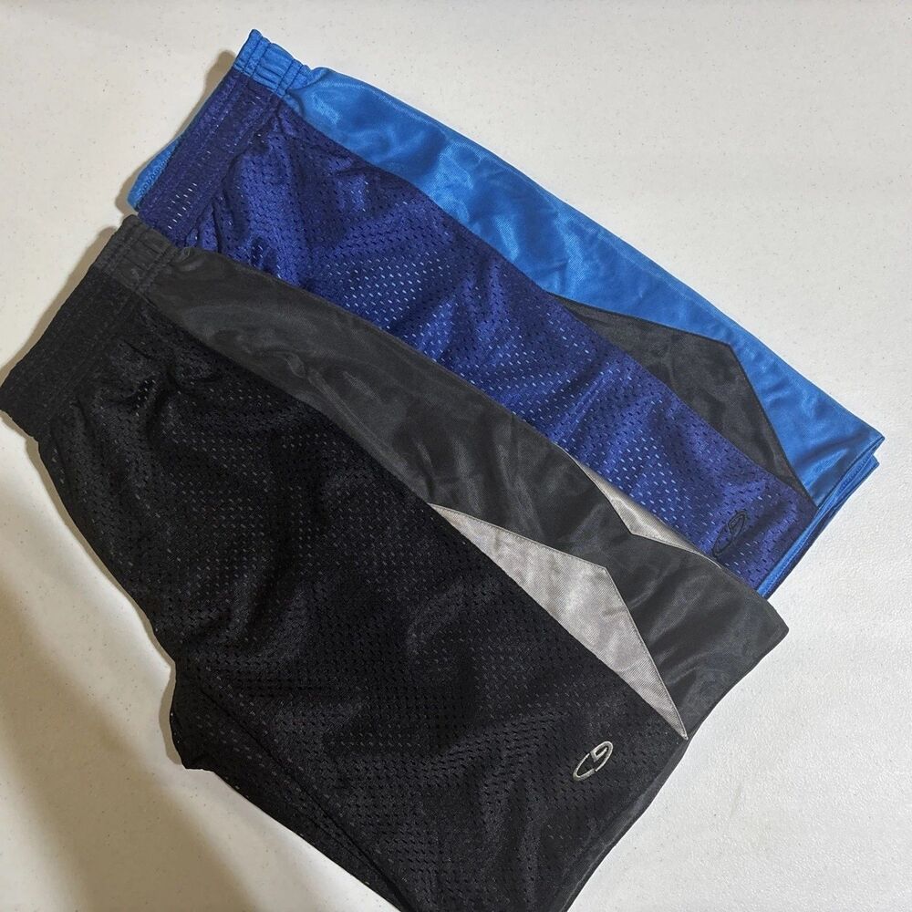 C9 Shorts Boys Large 12/14 Lot of 2 Reversible Athletic Basketball Mesh